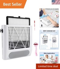 Electric Nail Dust Collector Vacuum 80W - Ultimate Dust-Free Manicure Experience