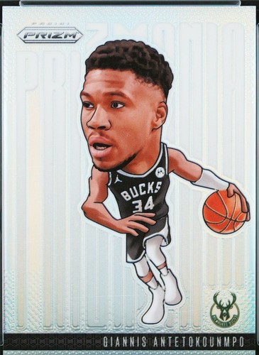 2024-25 Panini Prizm Deca Giannis Antetokounmpo Brilliance Silver