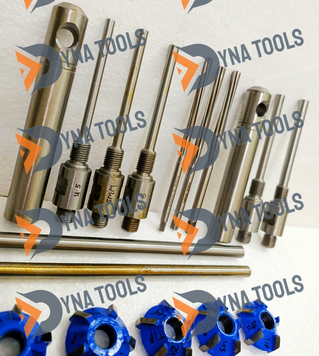 27-Piece Motorcycle Valve Seat Cutting Kit – Includes 5 Guide Stems (4, 4.5, 5, 5.5, 6 Mm) – DANISH Brand