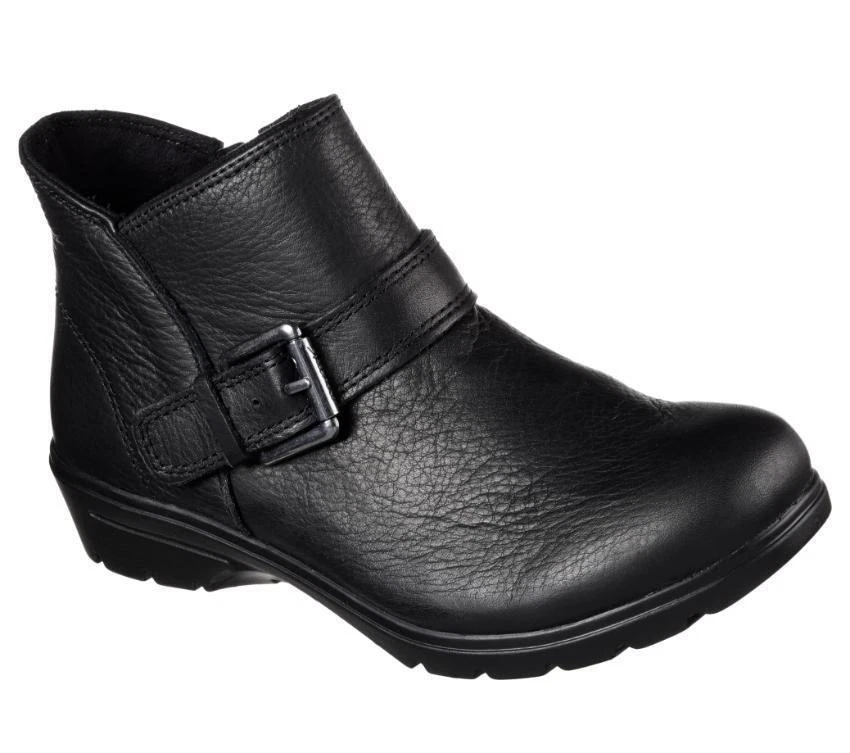 Skechers Metronome Mod Squad Boots 49326 BLK Black Black Size UK 2 3.5 5.5 8