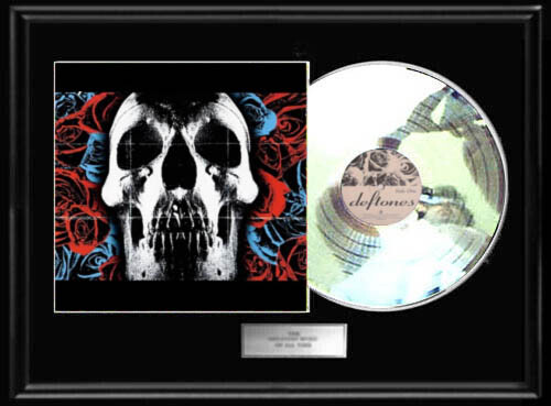 THE DEFTONES SELF TITLED WHITE GOLD PLATINUM TONED RECORD LP RARE NON RIAA AWARD EBay