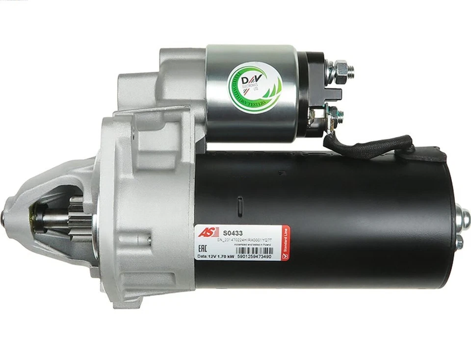 AS-PL S0433 Starter für FIAT,INNOCENTI,SEAT - Bild 4 von 4