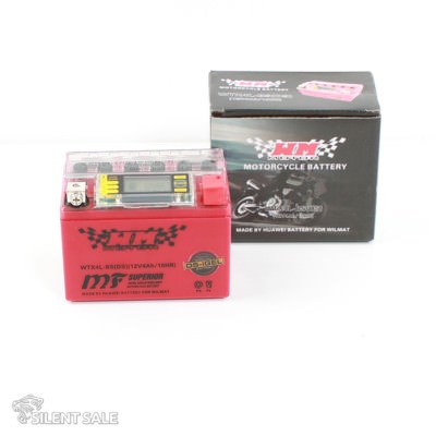 Wilmat WTX5L-BS Motorrad Roller Batterie mit Stromtester YTX5L-BS iGel Neu