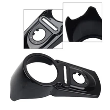 Glossy BLK Motor Gas Fuel Tank Cover For Harley Dyna FXDWG FXDL FXDB 2004-2023