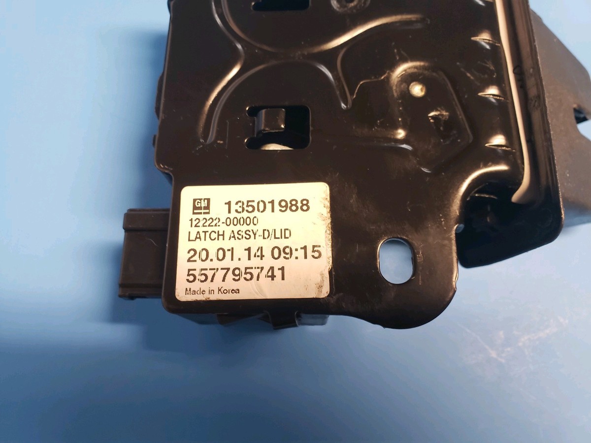 Pestillo Eléctrico De Maletero Para Chevrolet Malibu 2013-2020 | OEM 13501988 Con Tornillos