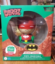 FUNKO DORBZ DC HEROES HOLIDAY BATMAN #282 FUNKO SHOP EXCLUSIVE LE 6000 