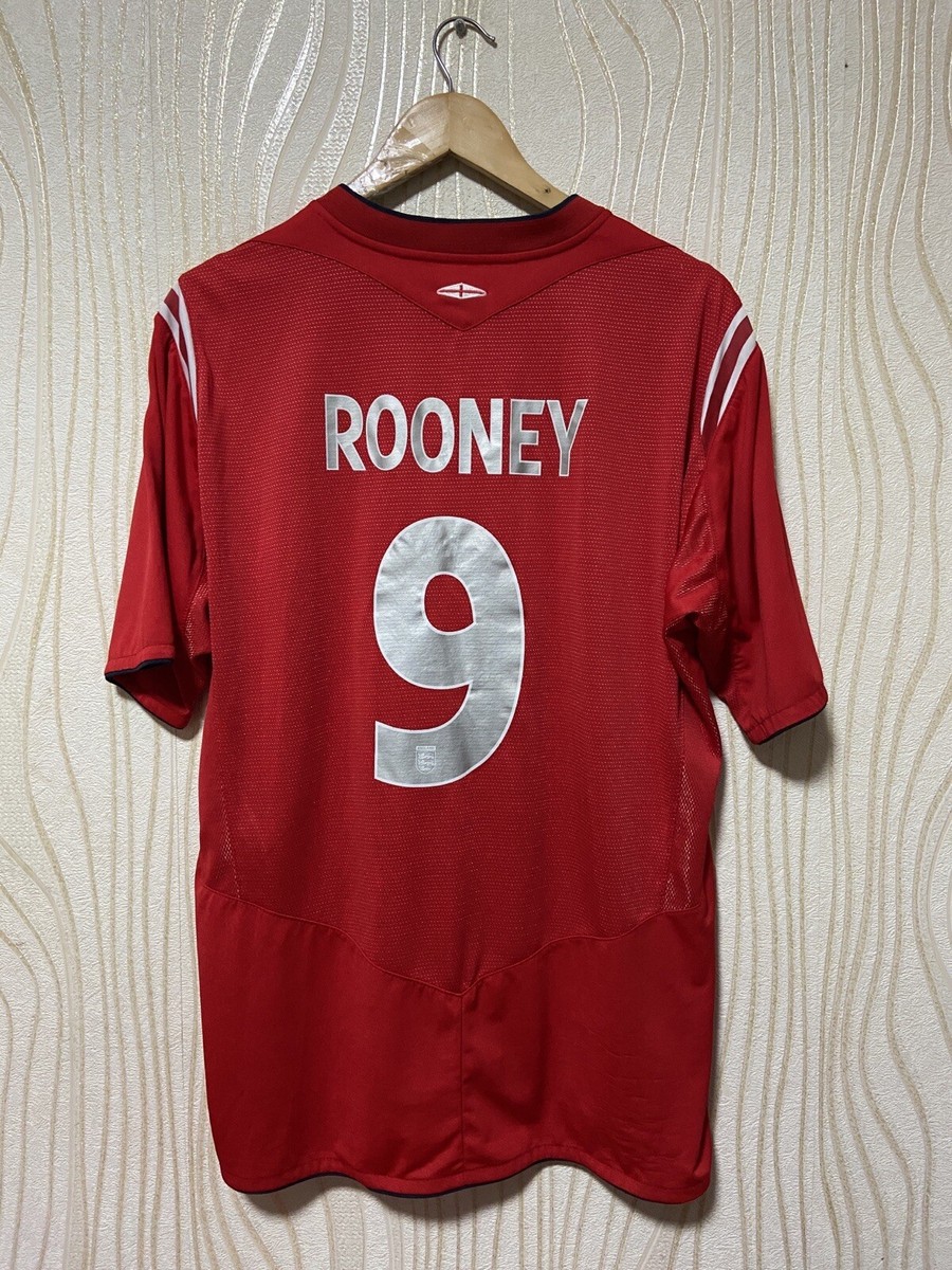 ENGLAND 2004 2006 AWAY FOOTBALL SHIRT SOCCER JERSEY UMBRO sz XL