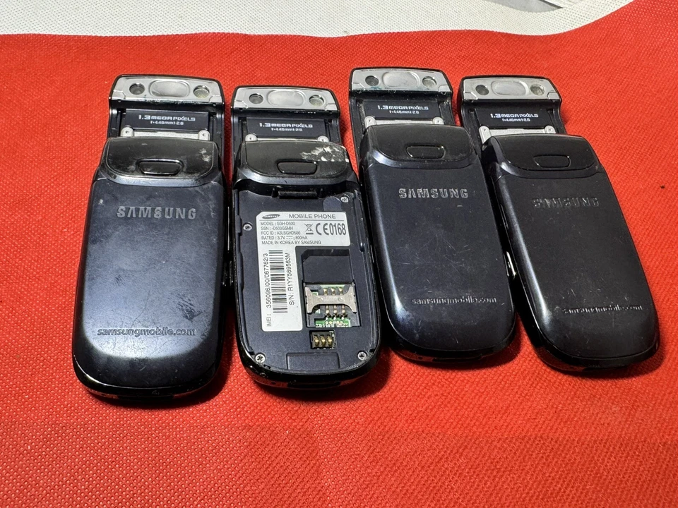 4 X Job Lot Samsung SGH D500 - Mobile Phone For Repair - Image 3 of 4