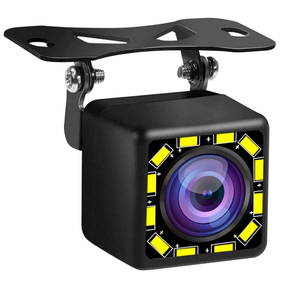 170 камера заднего вида 12 светодиодная автомобильная водонепроницаемая камера заднего вида для парковки ночного видения 2090₽