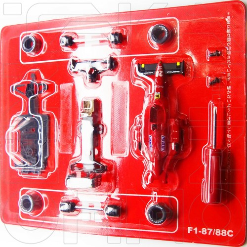 FERRARI F1-87/88C #28 GERHARD BERGER F1 COLLECTION 1 KYOSHO 1:64 pre f1-89 NIB - 第 1/7 張圖片