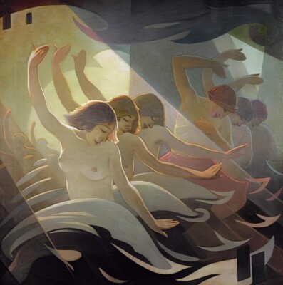 Eric Harald Macbeth Robertson : Dance Rhythm : 1920 : Archival Quality Art Print