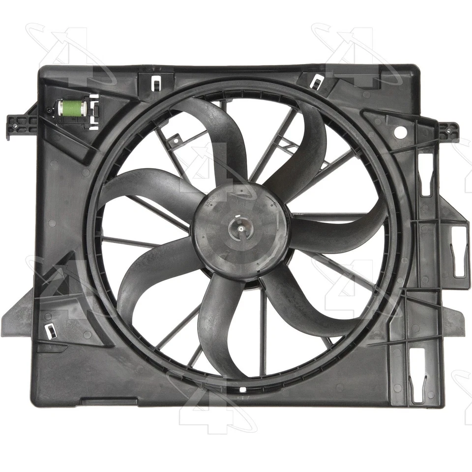 Conjunto de ventilador de refrigeración del motor para Dodge Grand Caravan 2008-2020 4 estaciones 682JI48 Foto 3 de 3