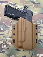 Coyote Tan Kydex Holster Springfield TRP Operator 5" 1911 Streamlight TLR-1