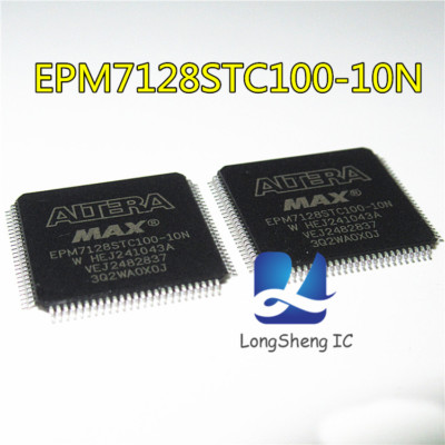 Altera EPM7128STC100-10N, CPLD MAX 7000S EEPROM 128 Cells, 84 I/O, 8 Labs, ISP, 100-Pin TQFP | RS