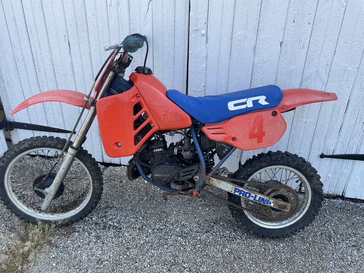 1985 Honda CR80 CR 80 Seat Pan Foam CR80R 80R | eBay