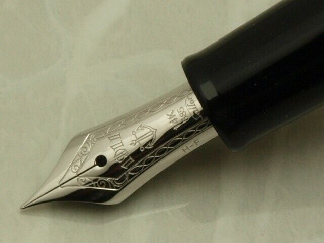 Stylo Plume Sailor Profit - Pointe Moyenne Noir - Cartouche/Convertisseur