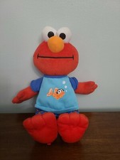 12 Hasbro Sesame Street Elmo Plush Talks Music 2010 Sleepy Bedtime Soft Toy