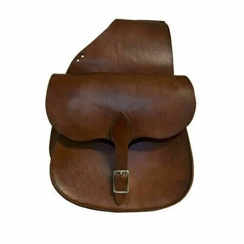 Western Satteltasche für Trail Riding Handarbeit 100% aus echtem Leder Western Satteltasche für Trail Riding Handarbeit 100% aus echtem Leder