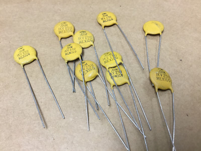 10 PC .01M 1KV Z5U DISC CAPACITOR | eBay