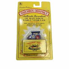 Matchbox Originals Series Blue Road Roller NO. 1 Car 11963 Limited Edition