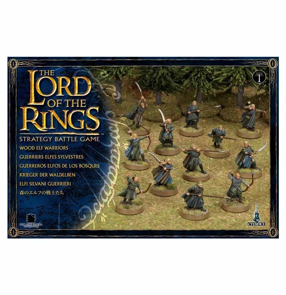 Wood Elf Warriors The Hobbit Lord of the Rings Games Workshop