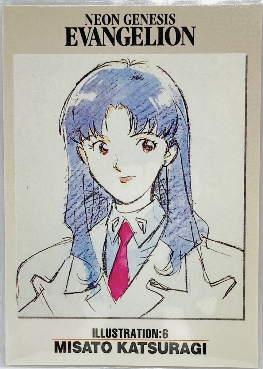 Neon Genesis Evangelion Misato Katsuragi Trading Card IL6