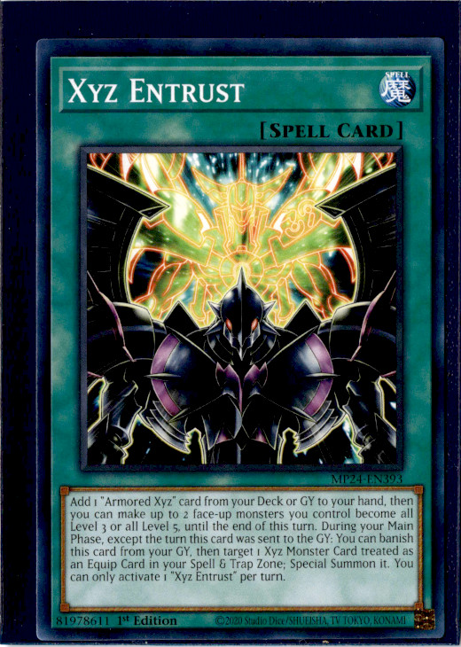 Xyz Entrust | MP24-EN393 | Yu-Gi-Oh! TCG