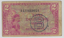 GERMANY/ 2 MARK 1948 B- STEMPEL F!