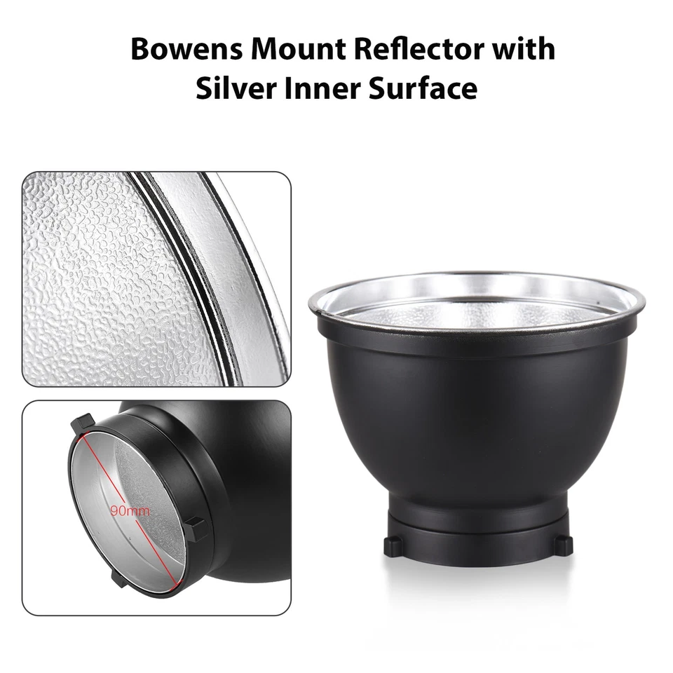 7 Inch Reflective Grid Kit For Professional Studio Lighting - Image 4 of 4