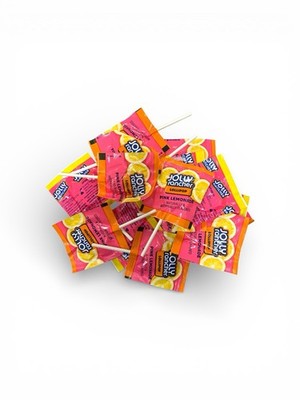 Jolly Ranchers PINK LEMONADE Flat Lollipops Jolly Rancher Pink Lemonade 50pcs