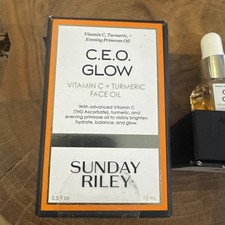 Sunday Riley CEO Glow Vitamin C and Turmeric Face Oil Brightening, 15ml