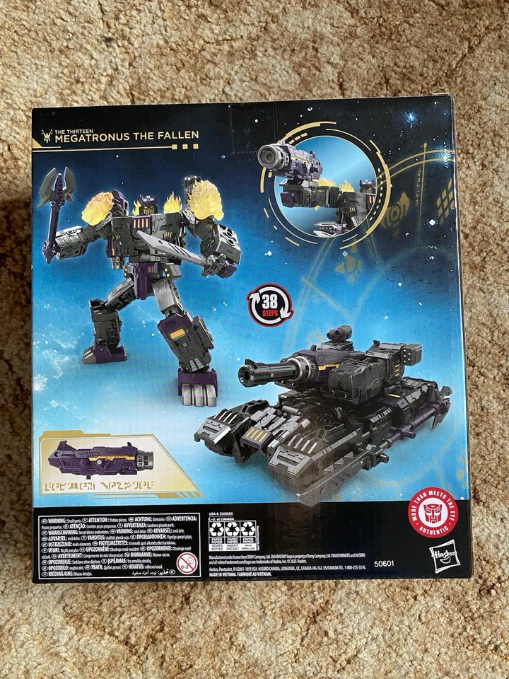 Transformers Age of the Primes: Leader Class The Thirteen Megatronus the Fallen - Image 2 of 4