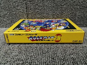 CAPCOM Famicom Soft Rockman 6 Greatest Fights Ever!! Used