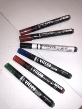 Pebeo VITREA 160 & 150 Glass Paint Marker Pens, Various Colors 6 Pens New Sealed