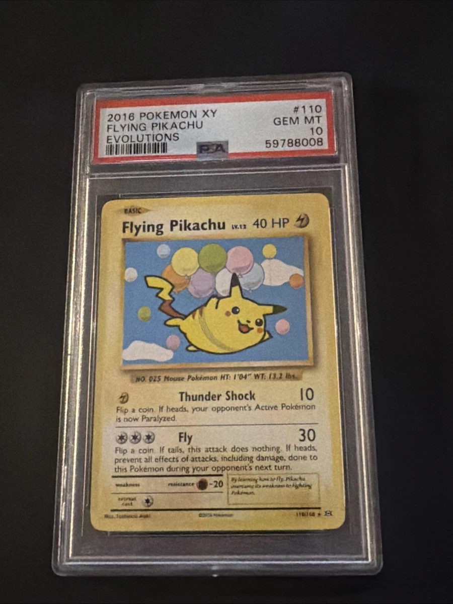 Pikachu Pokémon TCG Grade 10 XY Individual Collectible Card Game