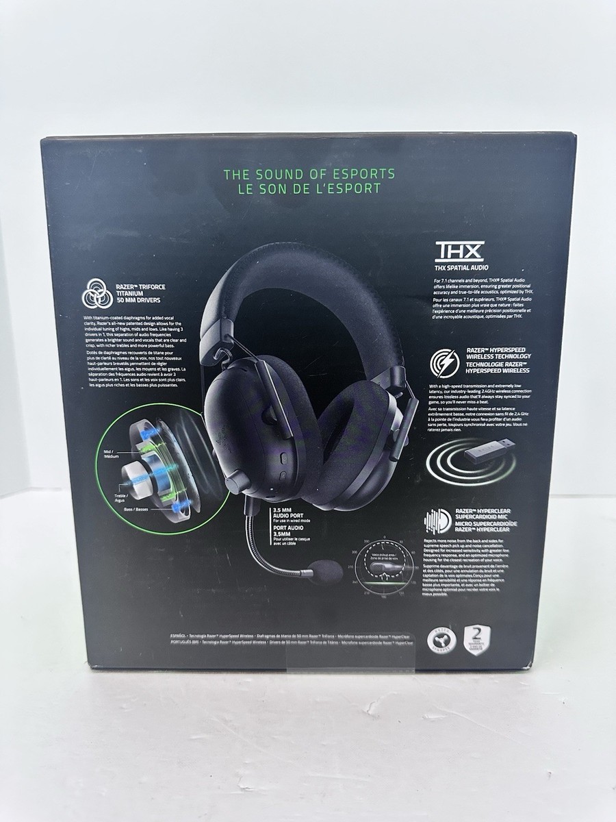 Razer BlackShark V2 Pro ワイヤレスヘッドセット 訳あり Razer BlackShark V2 Pro for PlayStation Tempest 3D Audio対応