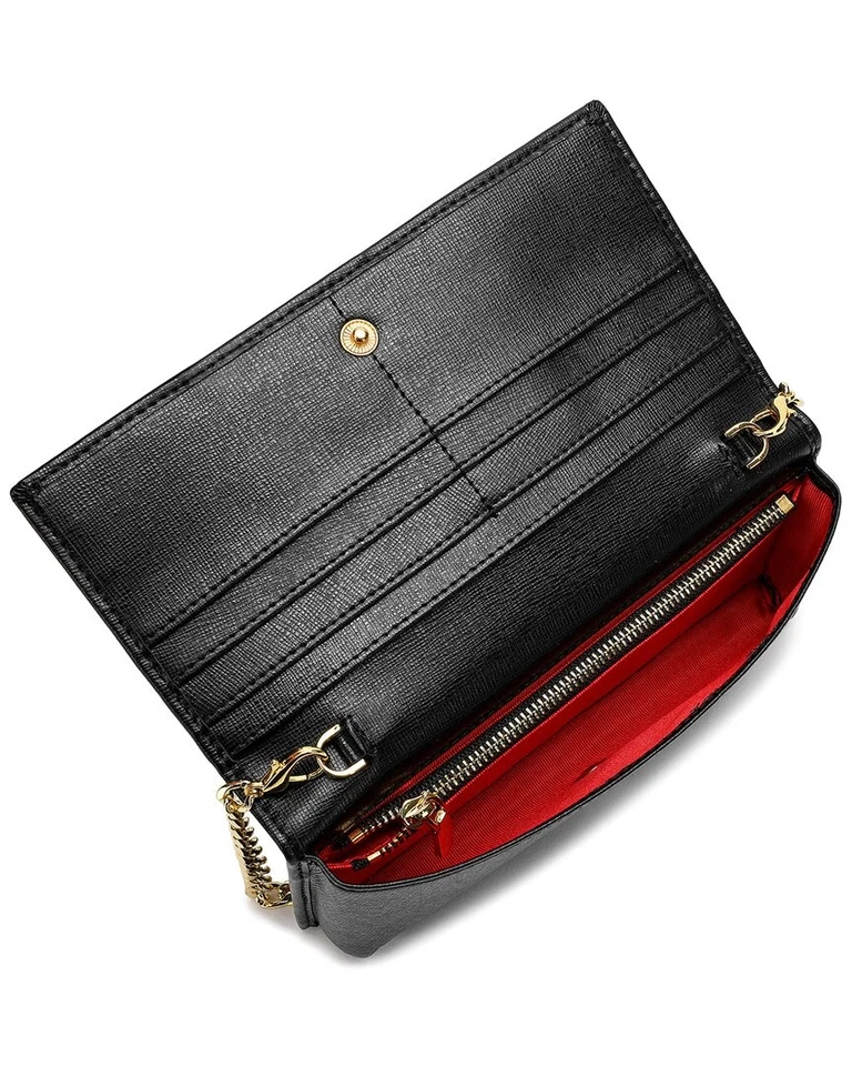 Tiffany & Fred Paris Leather Crossbody Women's Black - Image 3 of 3