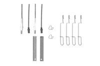 NEU - Bosch 1987474320 ZubehöRsatz, Scheibenbremsbelag FüR MERCEDES-BENZ