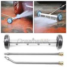 4000PSI Pressure Power Washer Undercarriage Under Car Cleaner 2-in-1 Water Broom