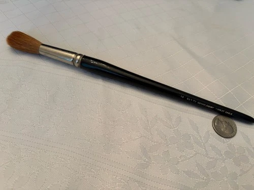 Vint L.P. BRUSH Series 70-#16 - Famous Artists 10 3/4" Long Finest Sable England