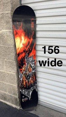 retired product line Lib Tech Attack Banana EC2 Rocker snowboard 156 wide