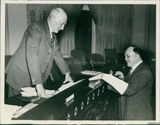 1935 Photo Robert L Doughton Nc Rep E H Witte Economic Security Act Politics 7X9