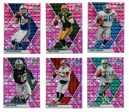 2020 Panini Mosaic Football Pink Camo Prizm Singles: Stars - Bild 2 von 132