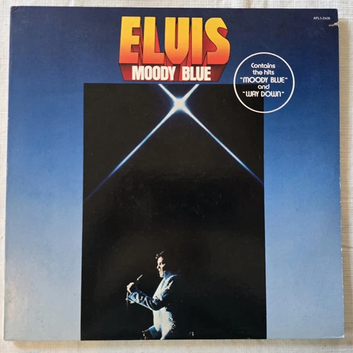 Elvis Presley - Moody Blue 12" vinyl LP RCA