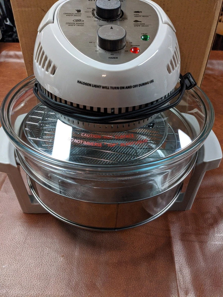 Big Boss 16 Quarts Oil-Less Air Fryer Silver