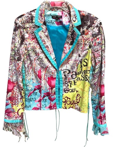Johnny Was Japer Ruched One Piece Swimsuit Floral Print Swimsuit in