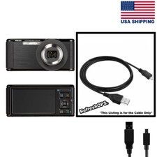 Pentax Optio LS465 Digital Camera USB Cable Transfer Cord Replacement