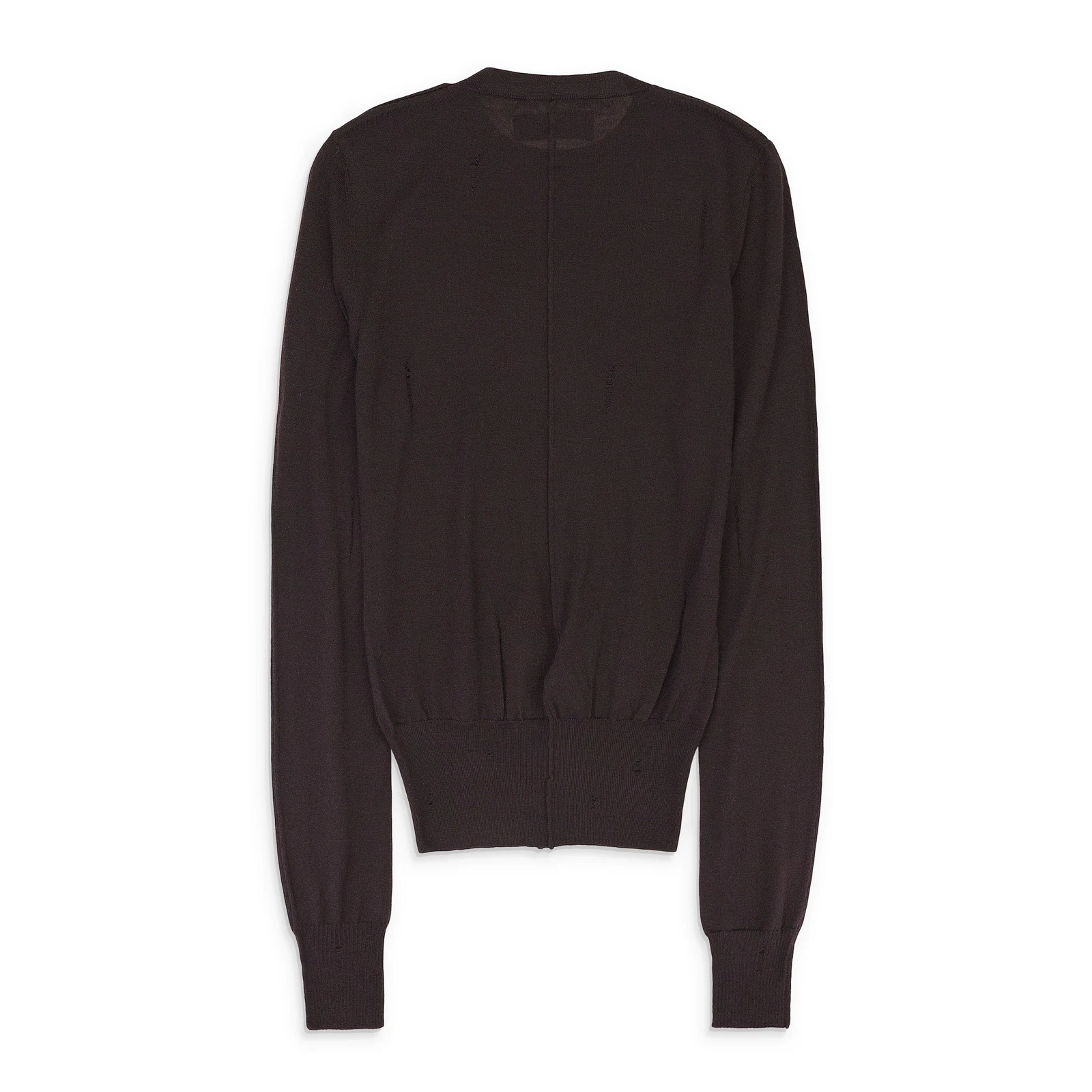 MAGLIONE AMIRI MARRONE CASHMERE INVECCHIATO NUOVO CON ETICHETTE TAGLIA S $990