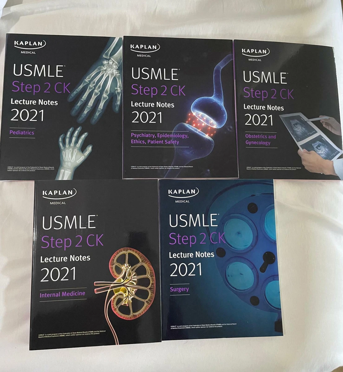 USMLE Step 2 Ck Lecture Notes 2021: Book Set Kaplan Medical