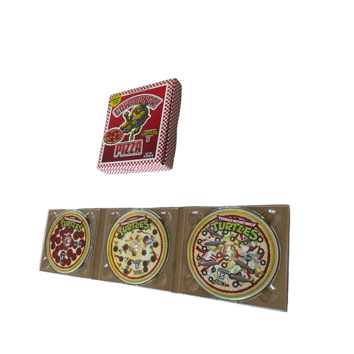 Teenage Mutant Ninja Turtles Season 5 DVD, 3-Disc Set Teenage Mutant Ninja Turtles Season 5 DVD, 3-Disc Set